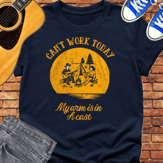 Can't work today tee || Happiness and Music Merch