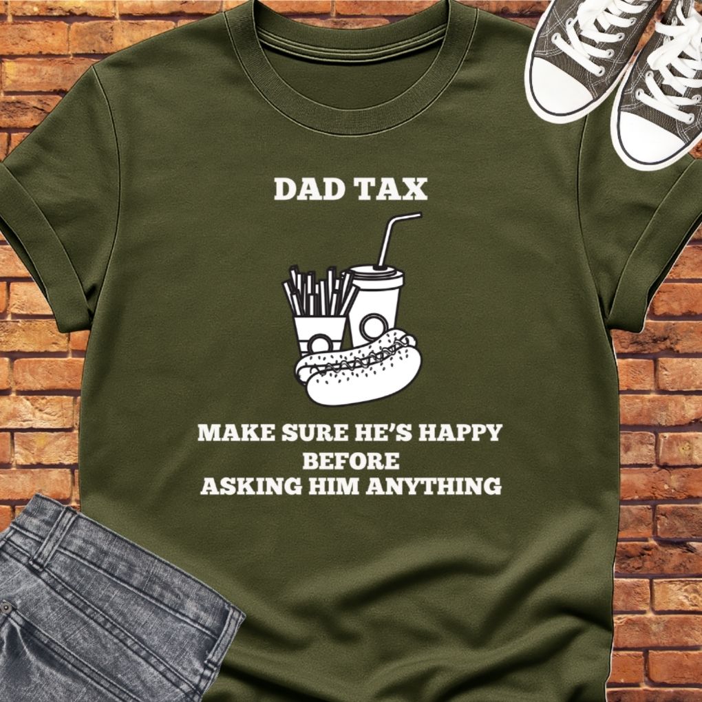 Tax Dad tee || Happiness and Music Merch