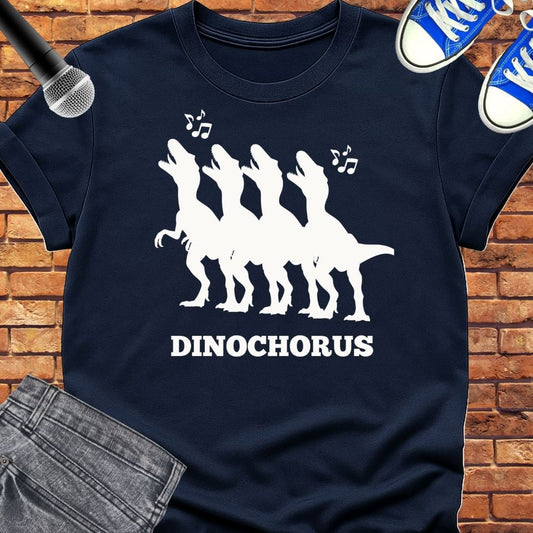 Dinochorus classic tee || Happiness and Music Merch