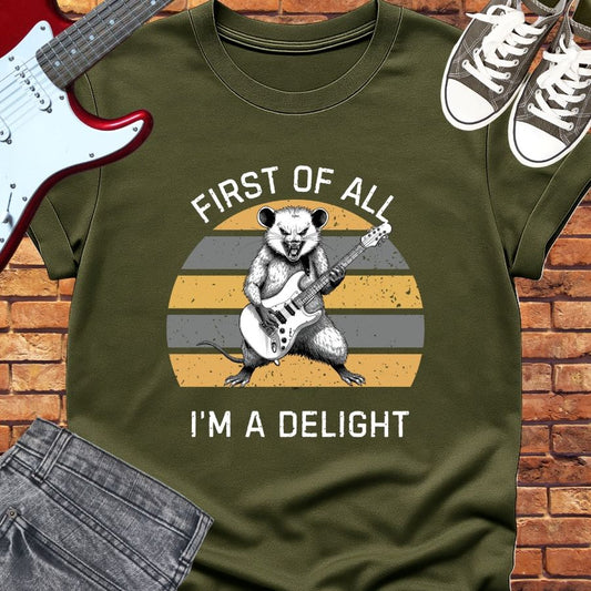 i'm a Delight tee || Happiness and Music Merch