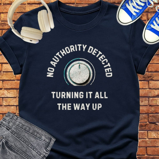 Turning it up tee || Happiness and Music Merch