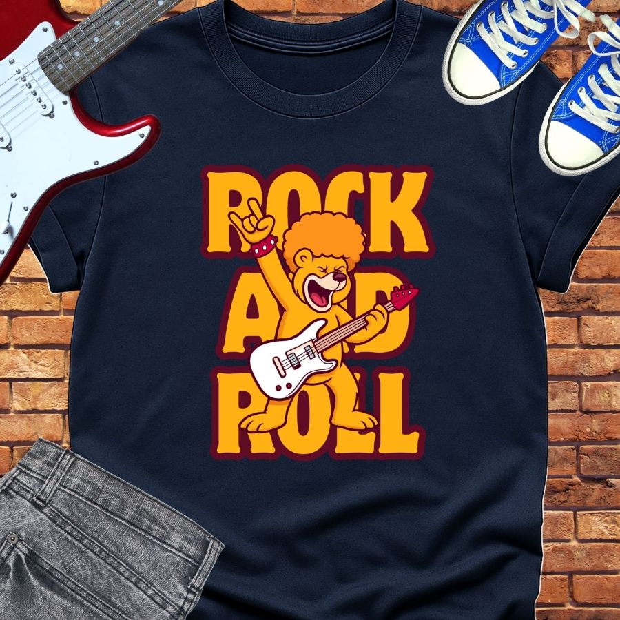 Rock and Roll tee || Happiness and Music Merch