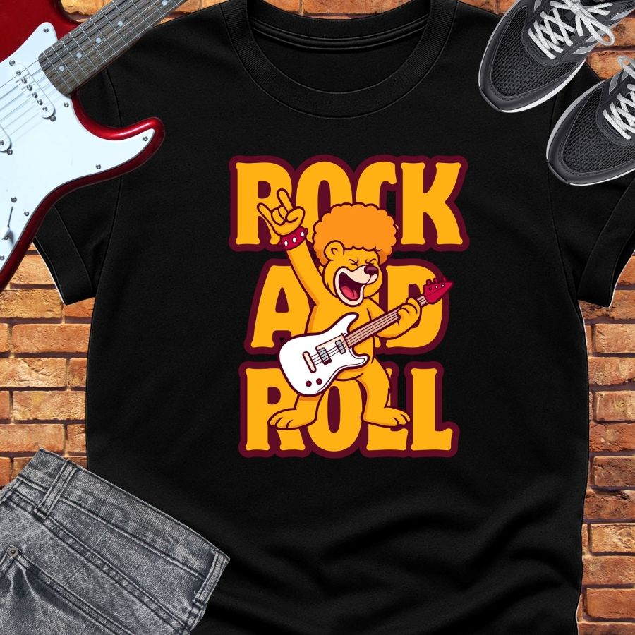 Rock and Roll tee || Happiness and Music Merch