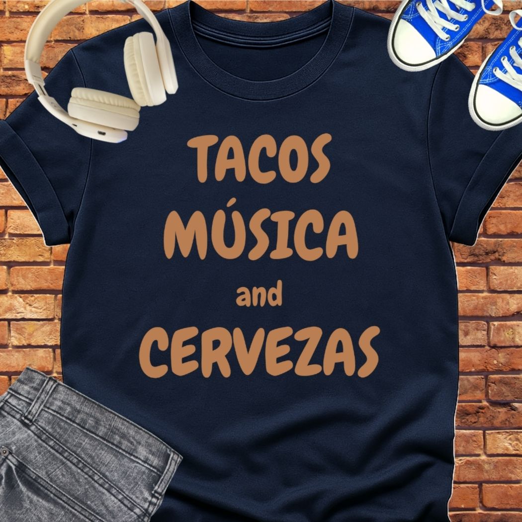 Tacos Musica Cervezas || Happiness and Music Merch