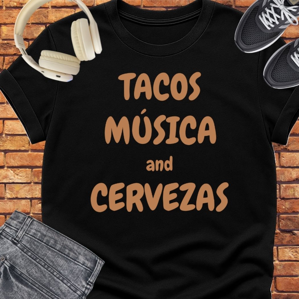 Tacos Musica Cervezas || Happiness and Music Merch