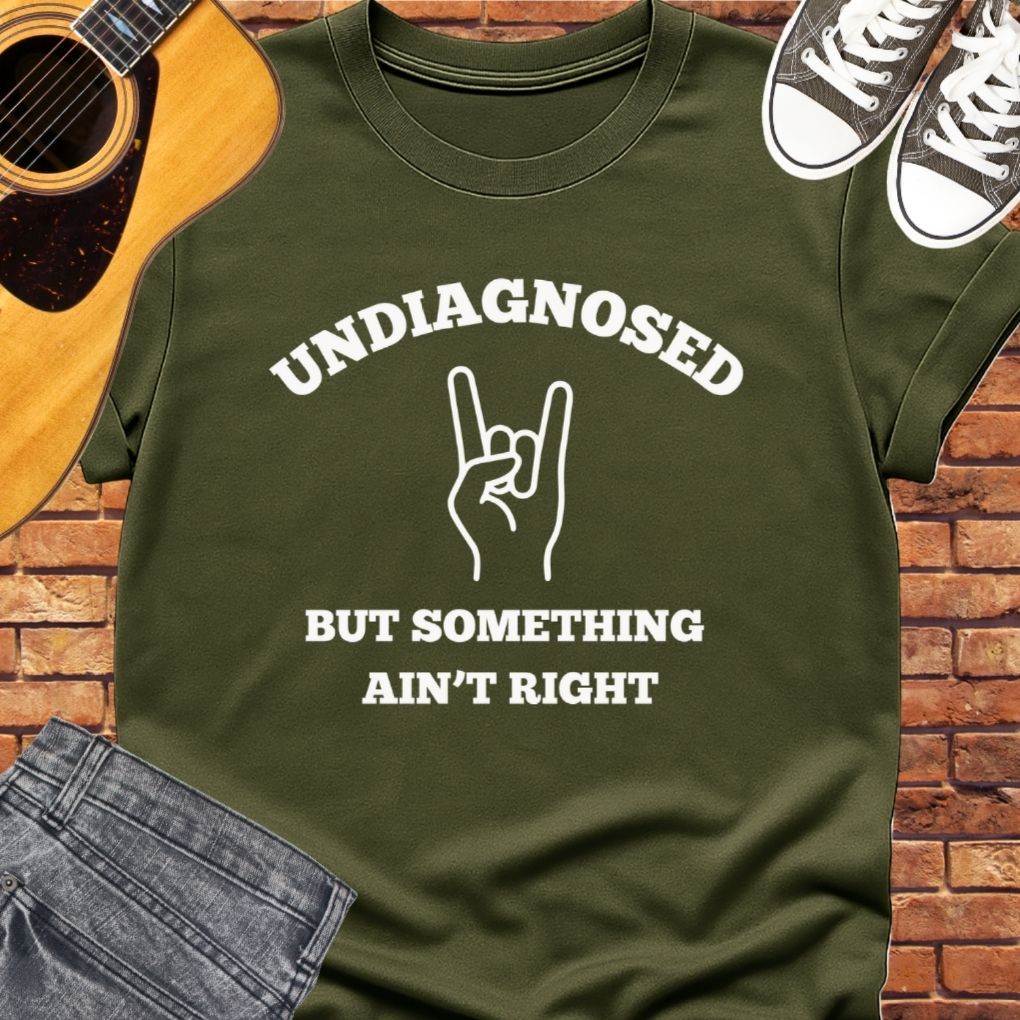 Undiagnosed tee || Happiness and Music Merch