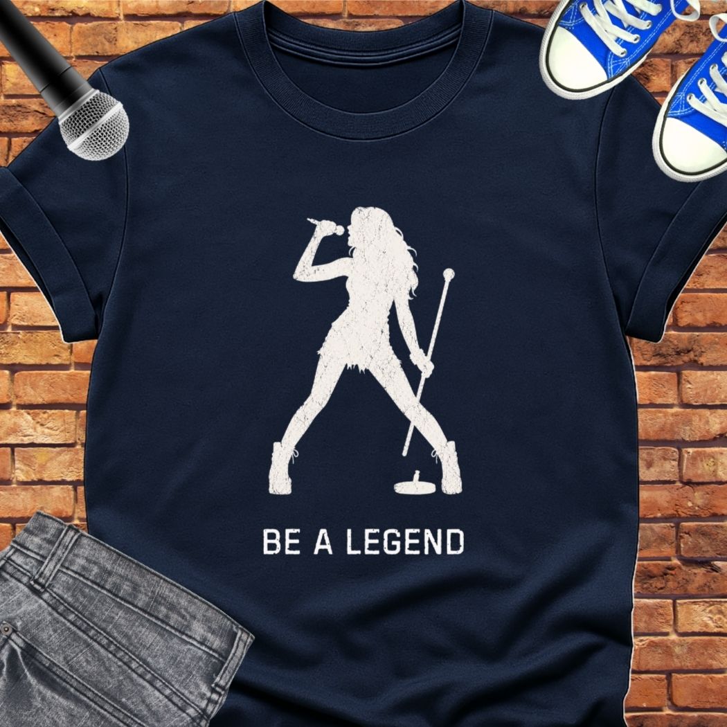 Be a Legend tee || Happiness and Music Merch