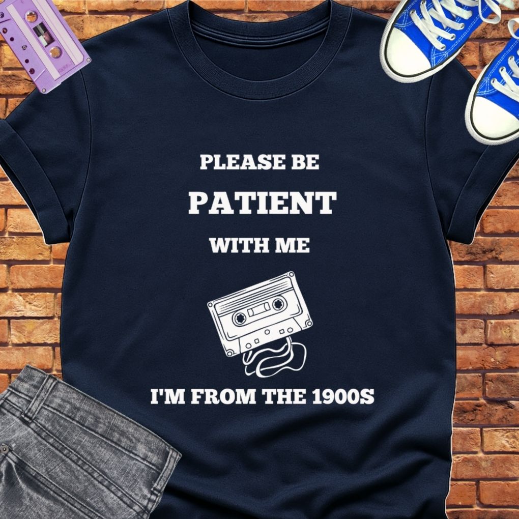Be Patient tee || Happiness and Music Merch