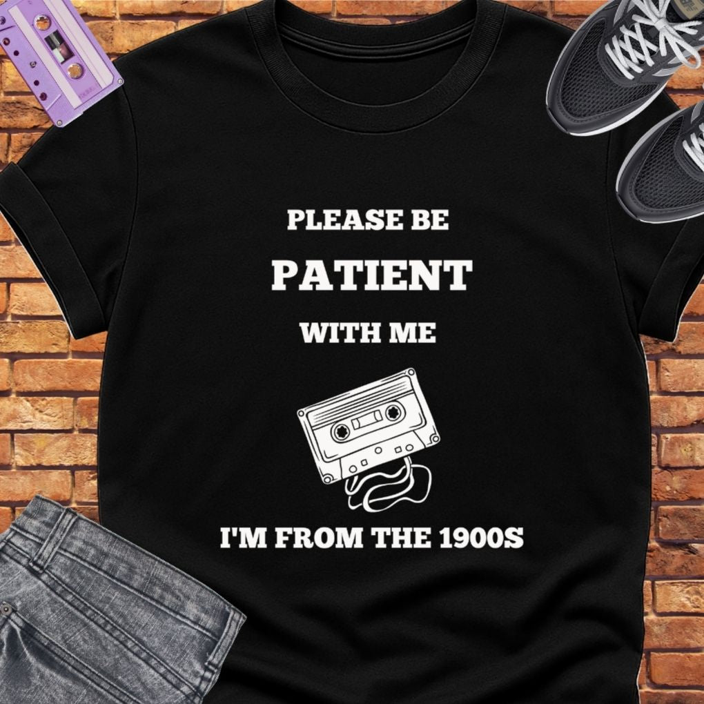 Be Patient tee || Happiness and Music Merch