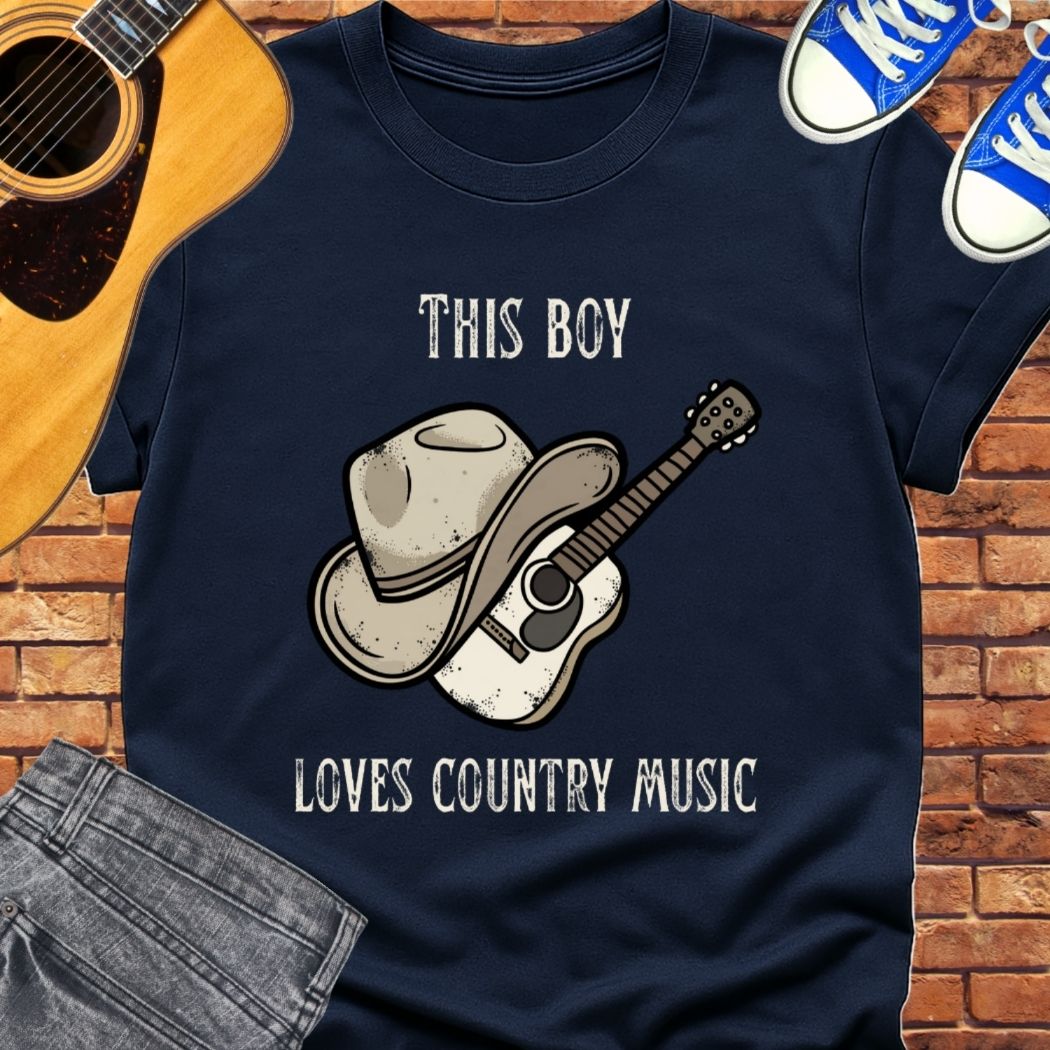 county boy tee || Happiness and Music Merch