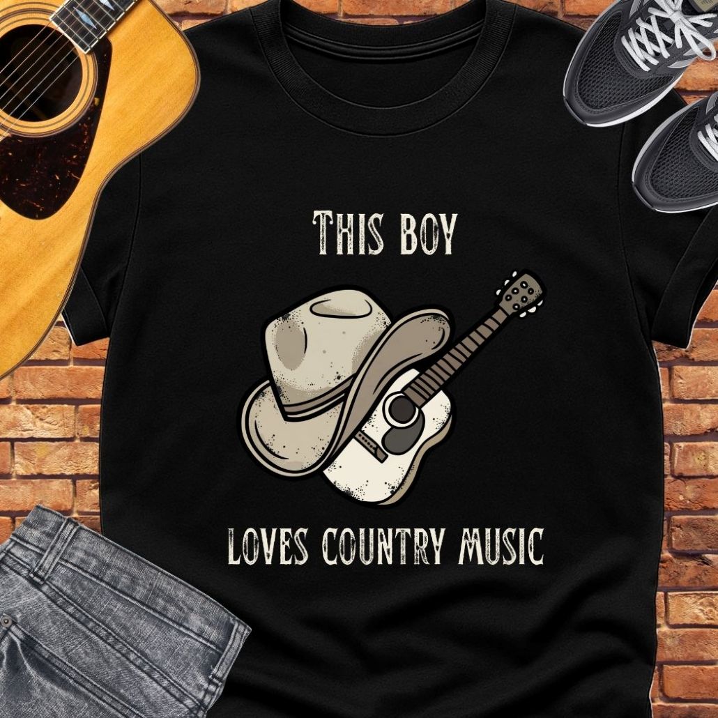 county boy tee || Happiness and Music Merch