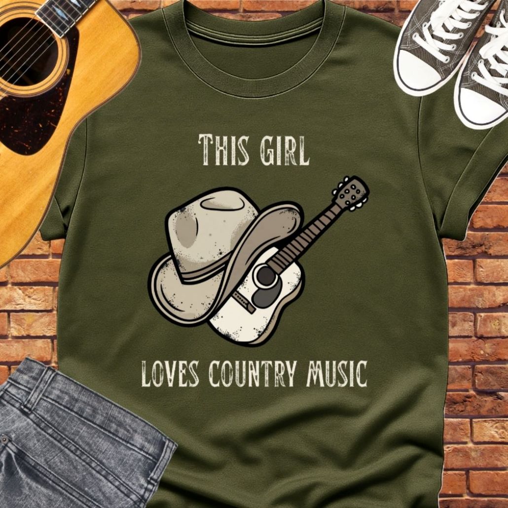 Country Girl tee || Happiness and Music Merch
