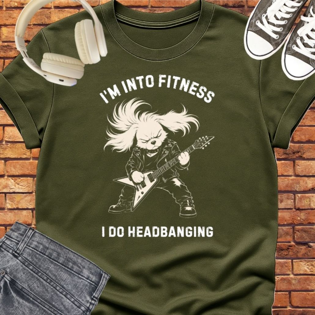 I'm into fitness tee || Happiness and Music Merch