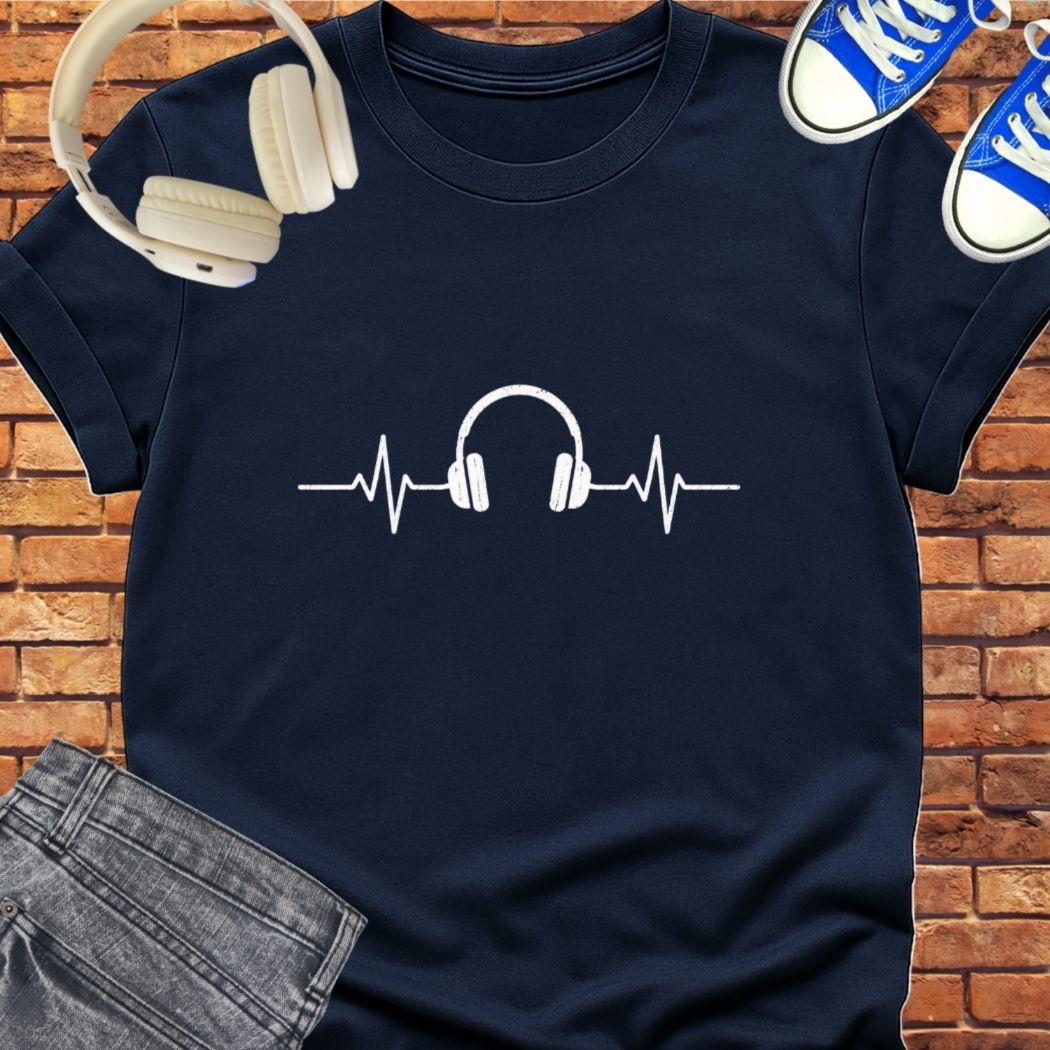 music is my life tee || Happiness and Music Merch