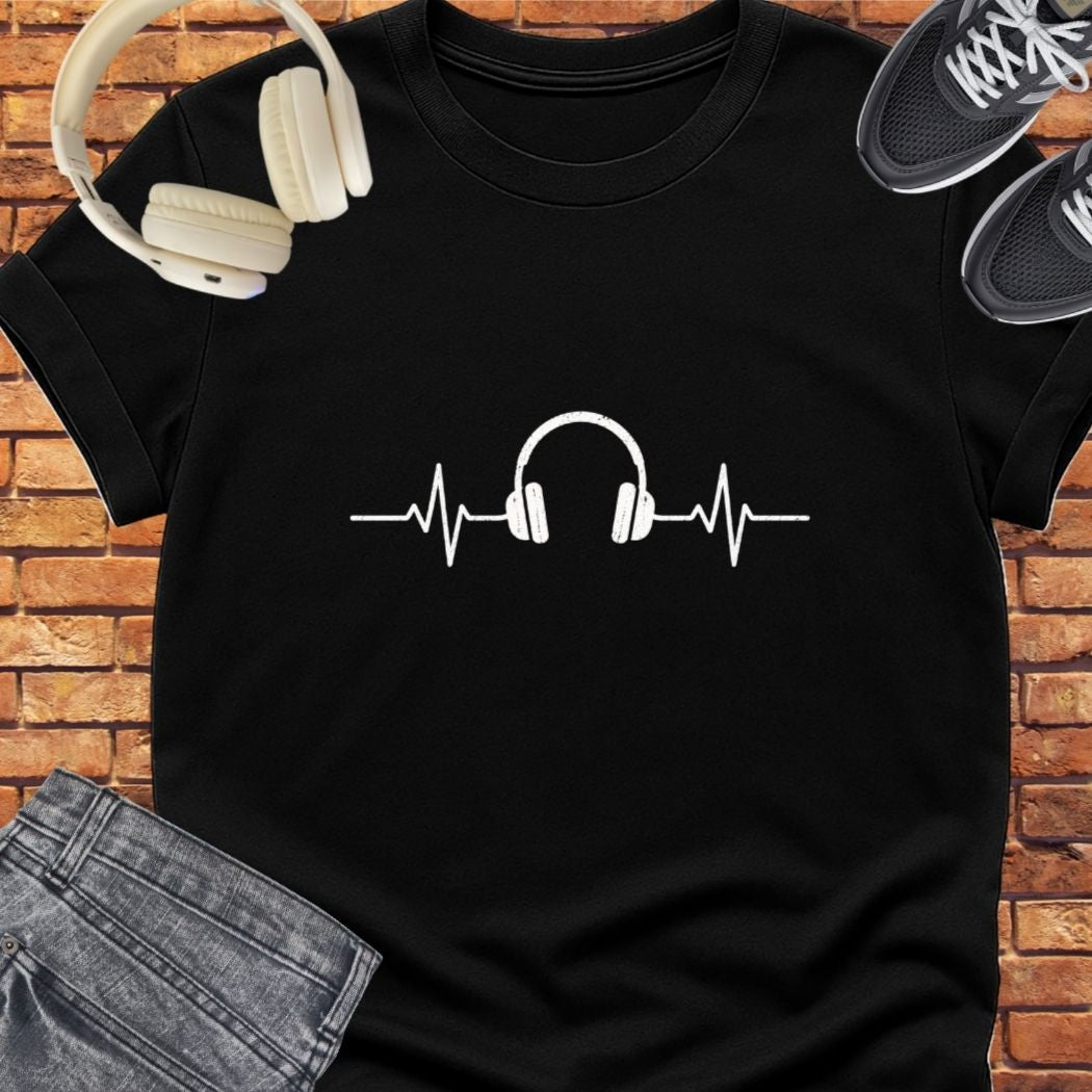 music is my life tee || Happiness and Music Merch