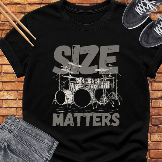Size Matters tee || Happiness and Music Merch
