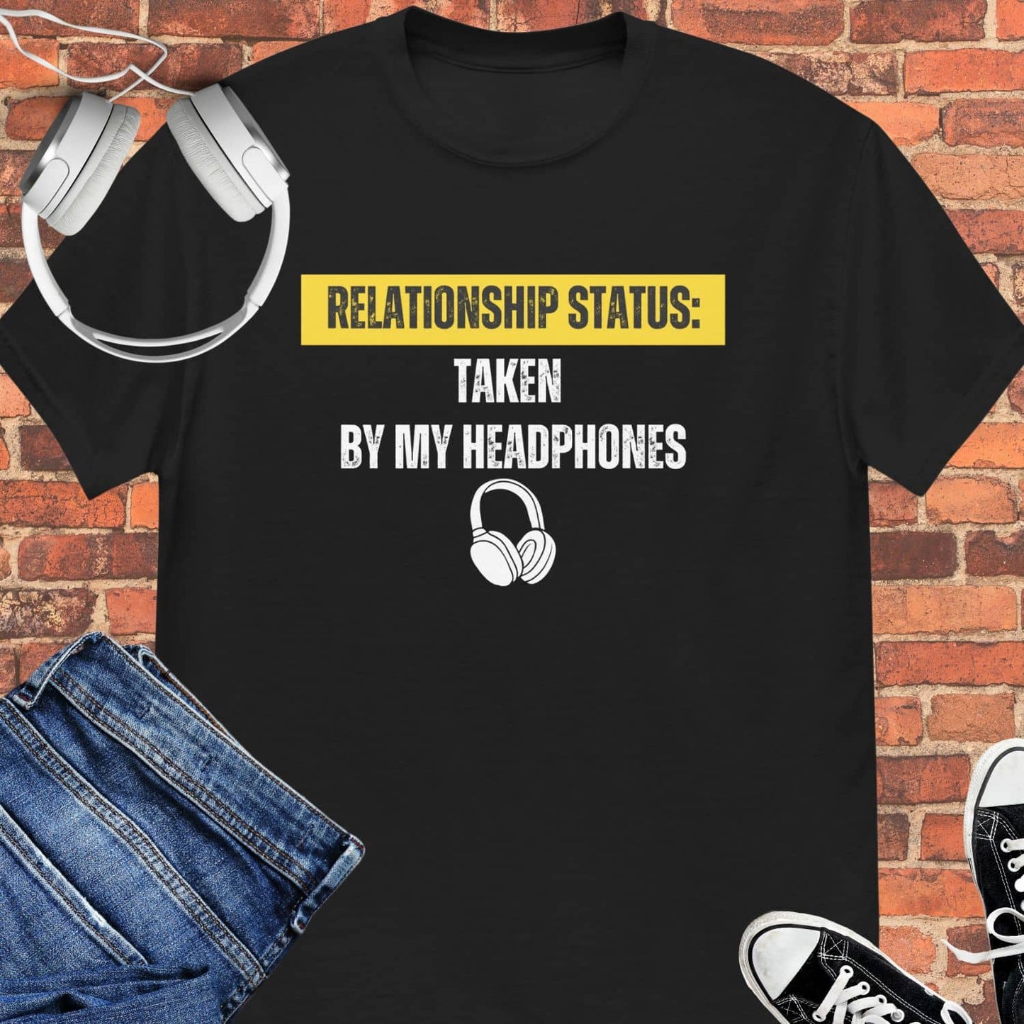 Relationship Status Unisex tee 2 || Happiness and Music Merch