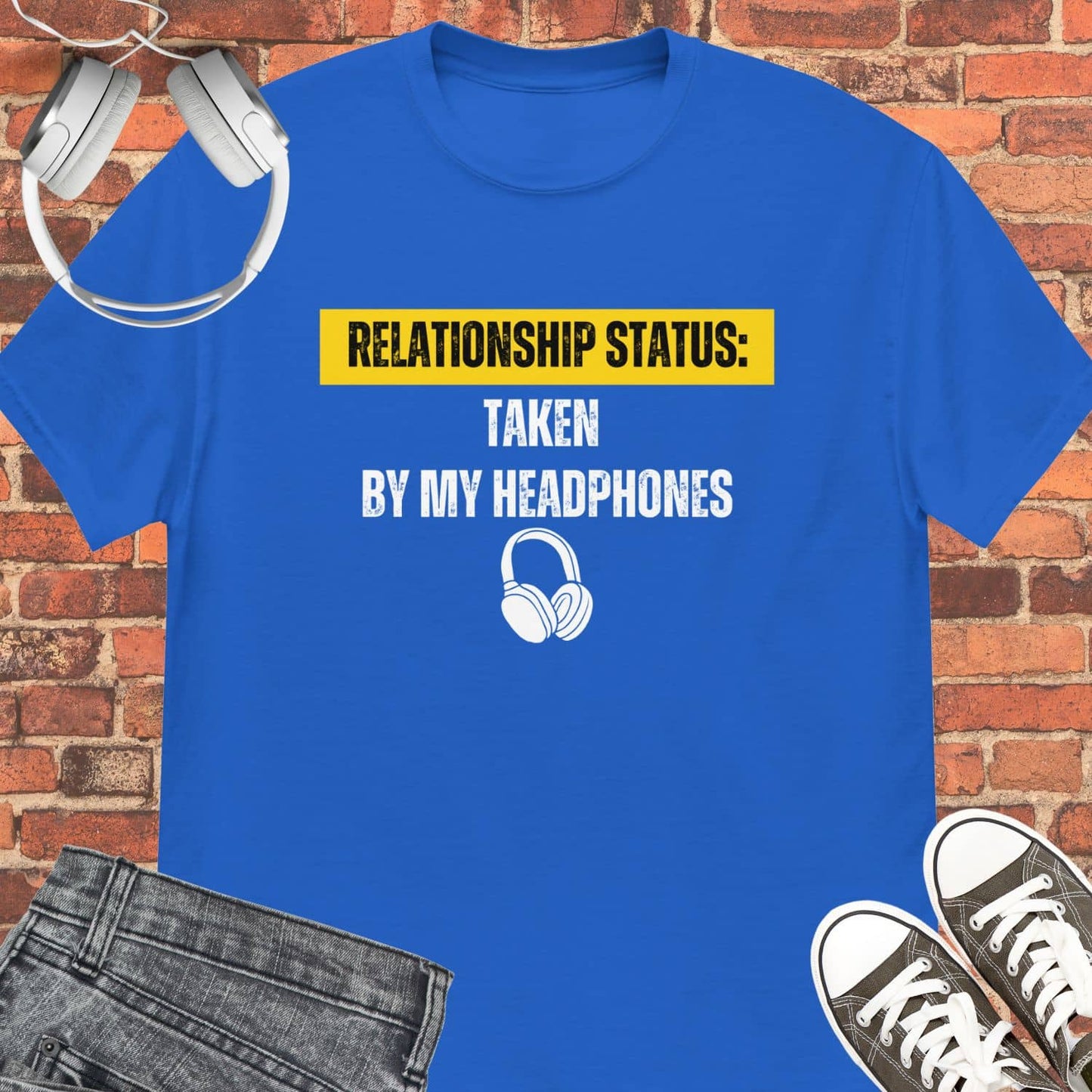 Relationship Status Unisex tee 2 || Happiness and Music Merch