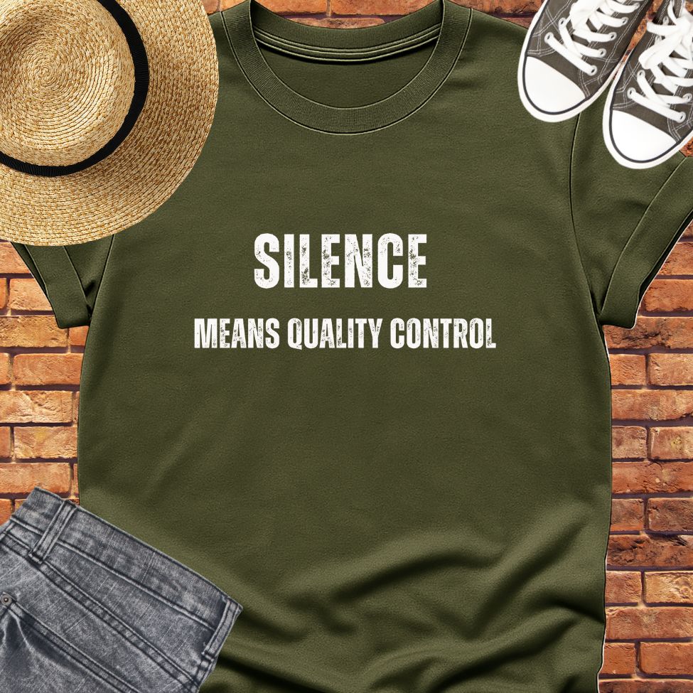 Silence means tee || Happiness and music merch