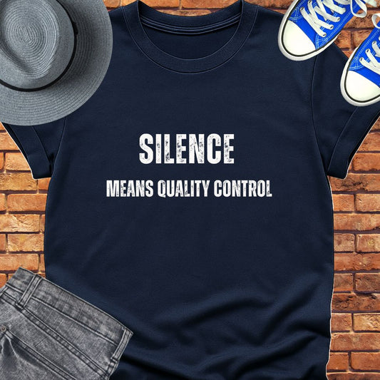 Silence means tee || Happiness and music merch