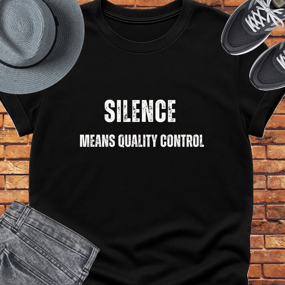 Silence means tee || Happiness and music merch