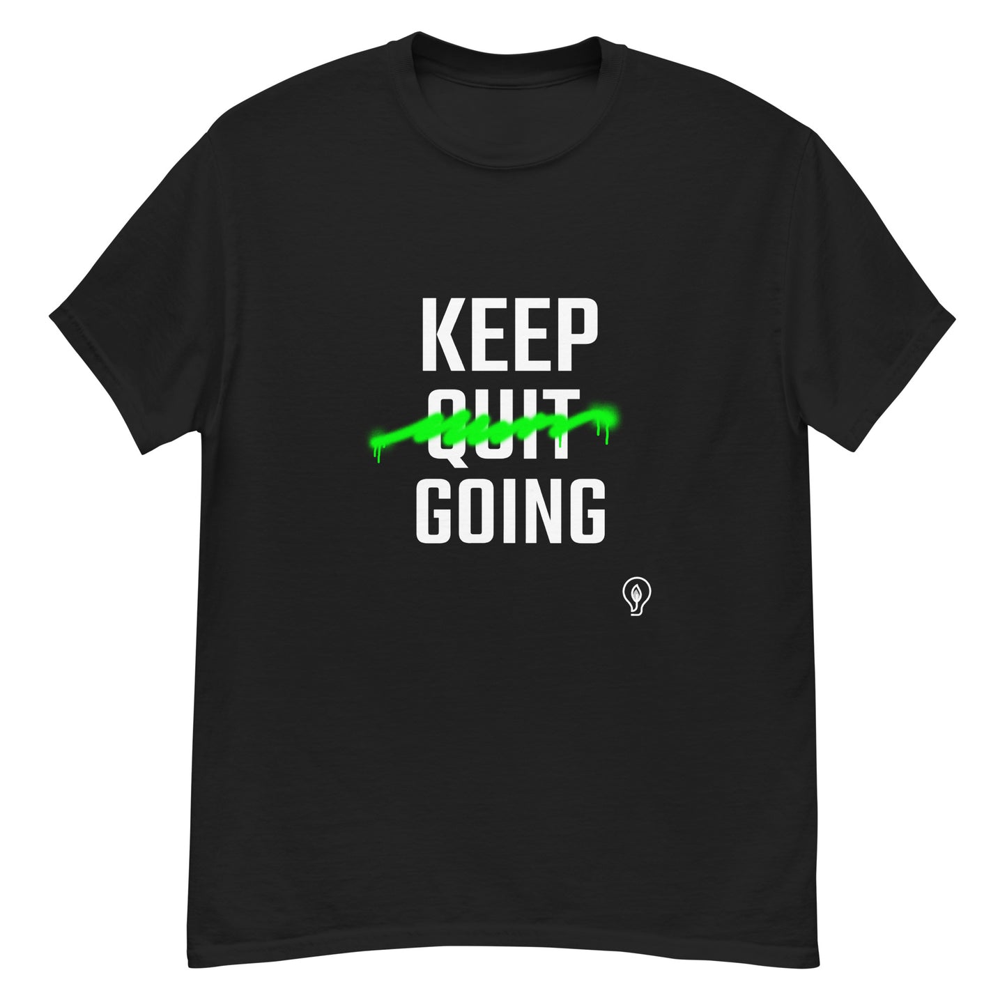 Keep Going Unisex classic tee || Happiness and Music Merch