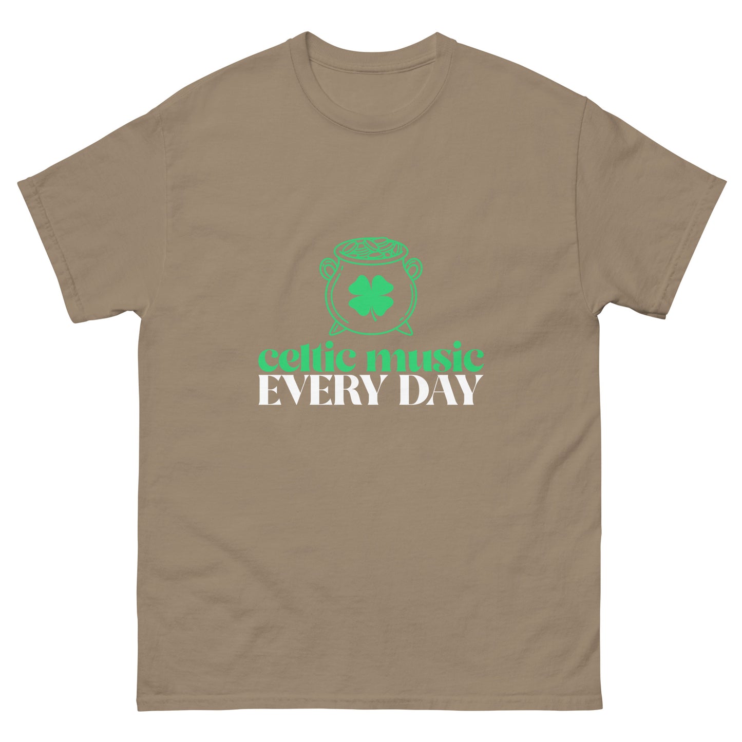 Celtic Music Every Day Unisex classic tee || Happiness and Music Merch