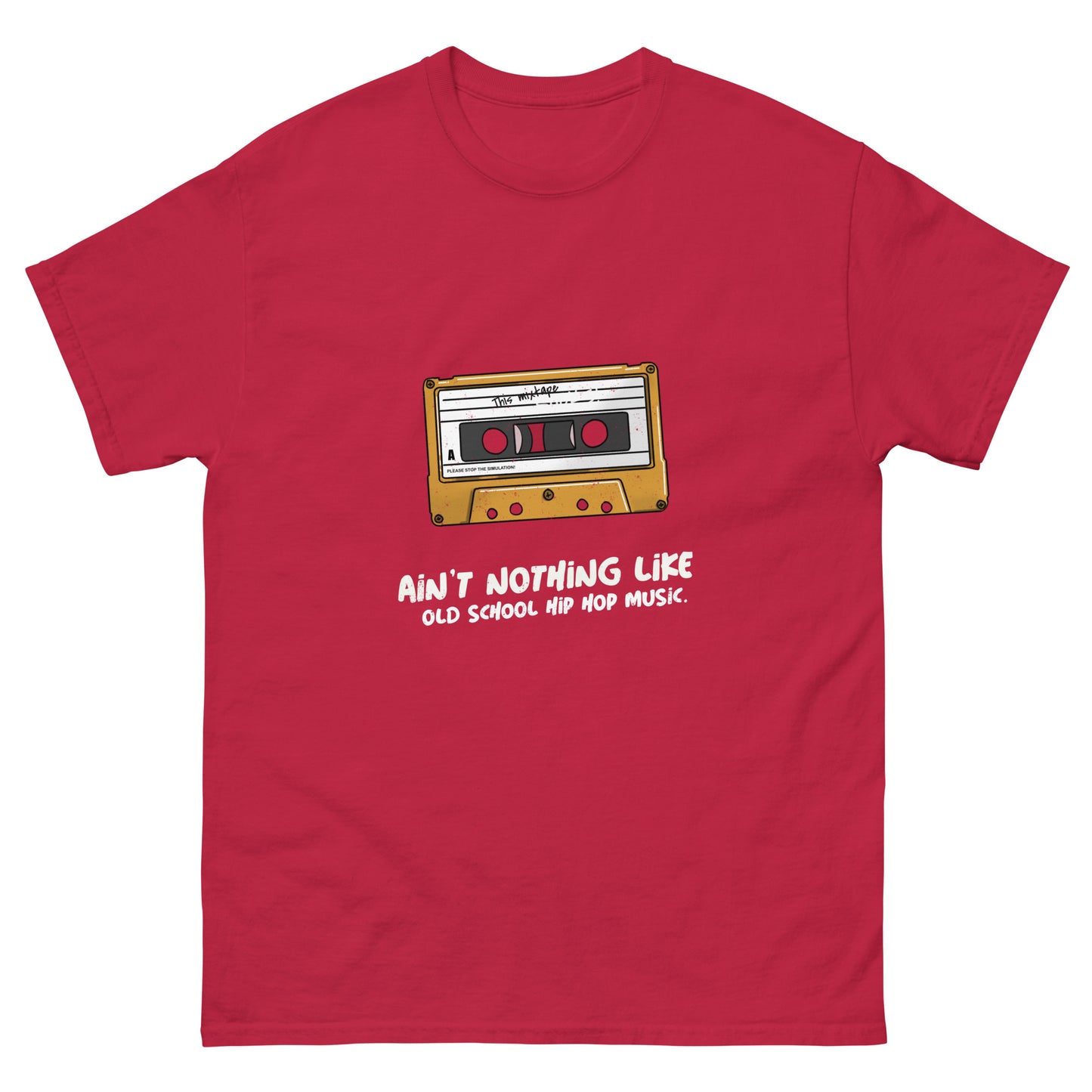 Ain't nothing like old school hip-hop music  tee || Happiness and Music Merch