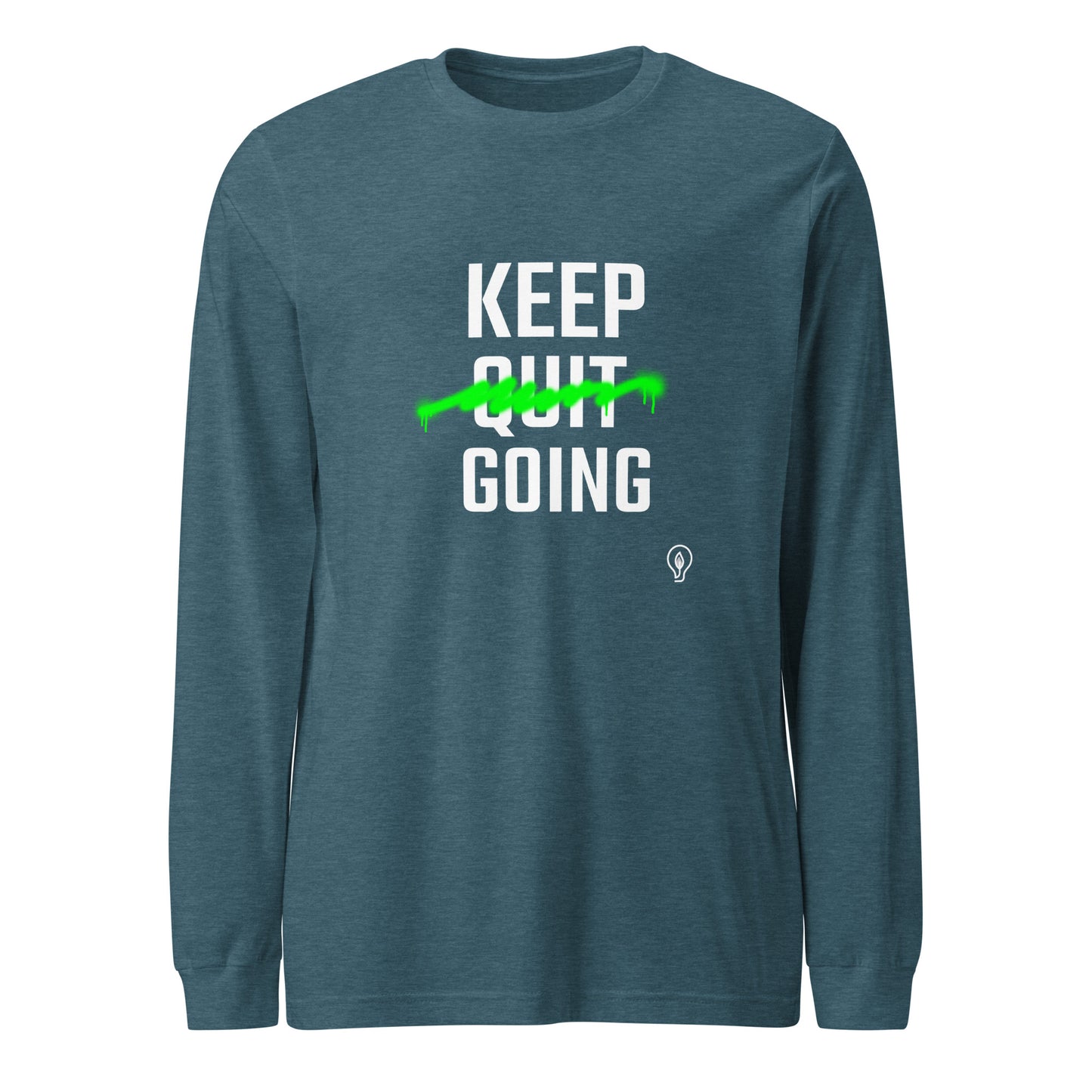 Keep Going Long Sleeve Tee || Happiness and Music Merch