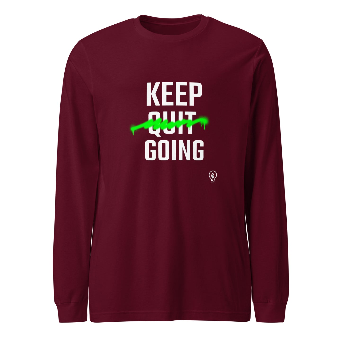 Keep Going Long Sleeve Tee || Happiness and Music Merch