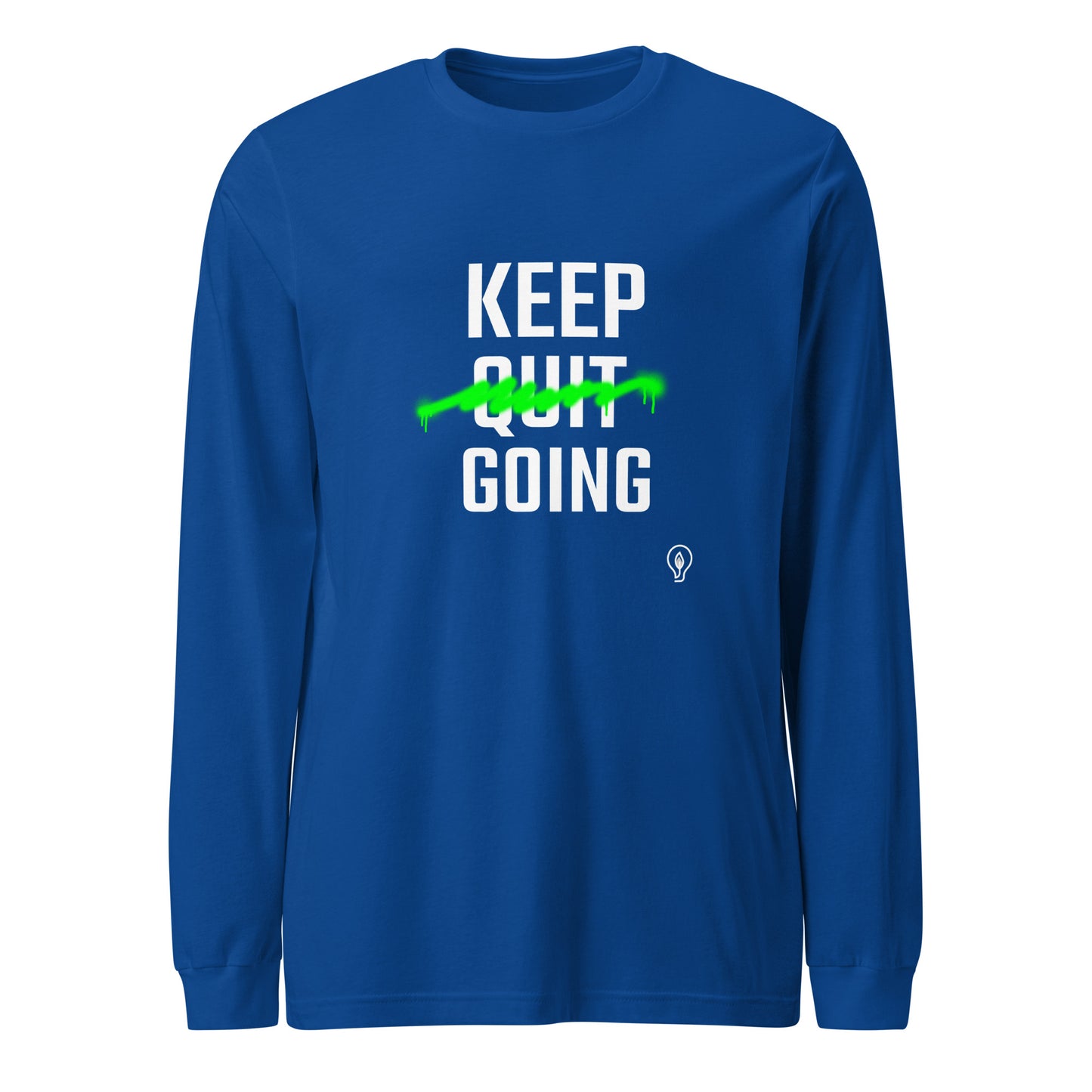 Keep Going Long Sleeve Tee || Happiness and Music Merch