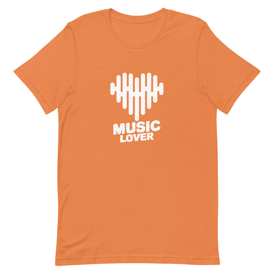 Music Lover Unisex t-shirt || Happiness and music Store