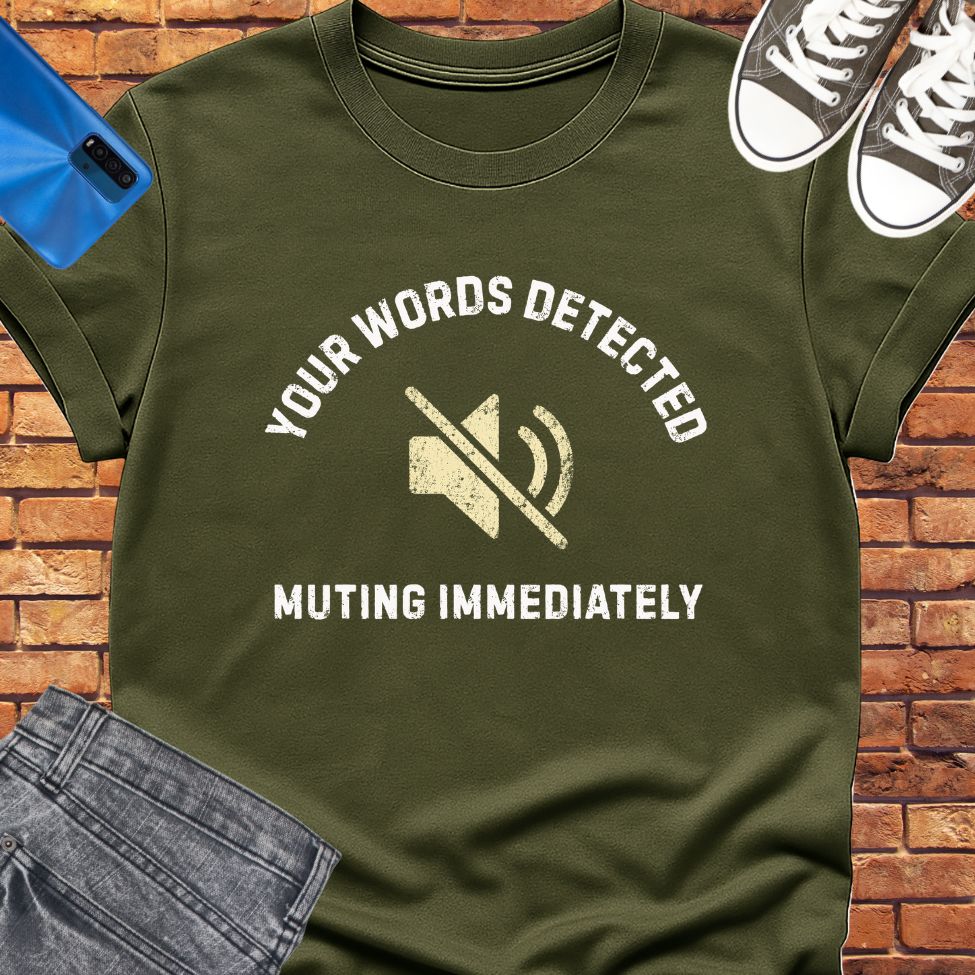 Your words tee || Happiness and Music Merch