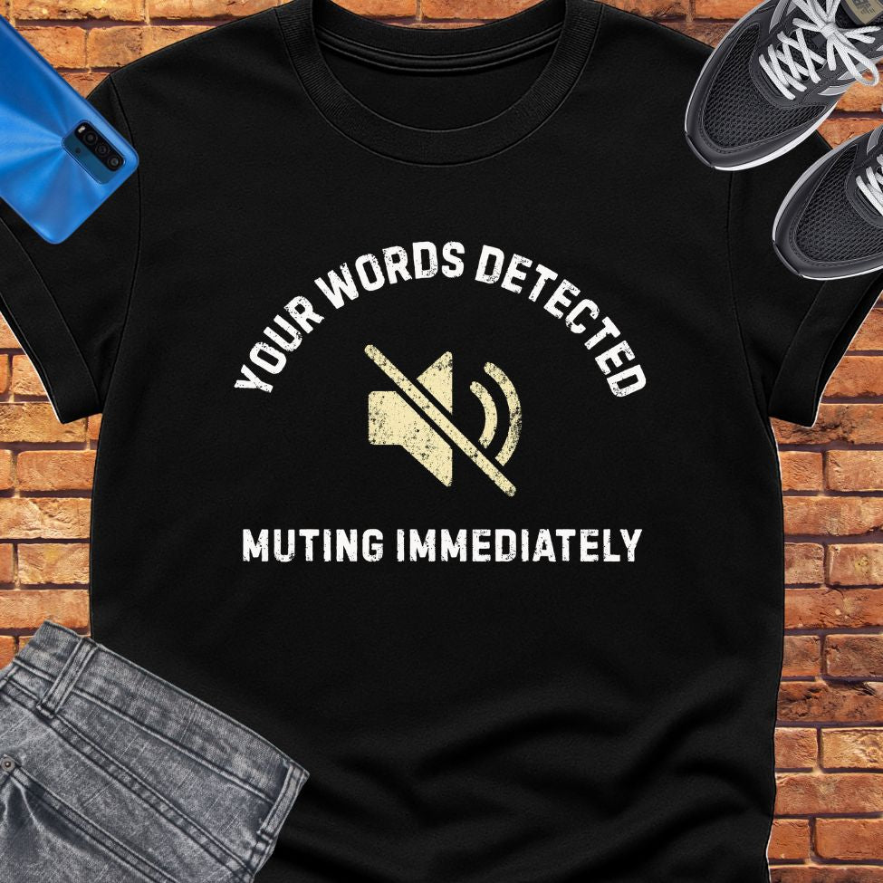 Your words tee || Happiness and Music Merch